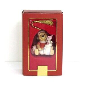 Lenox Disney Winnie the Pooh & Piglet Stocking Surprise 2007 Annual Ornament